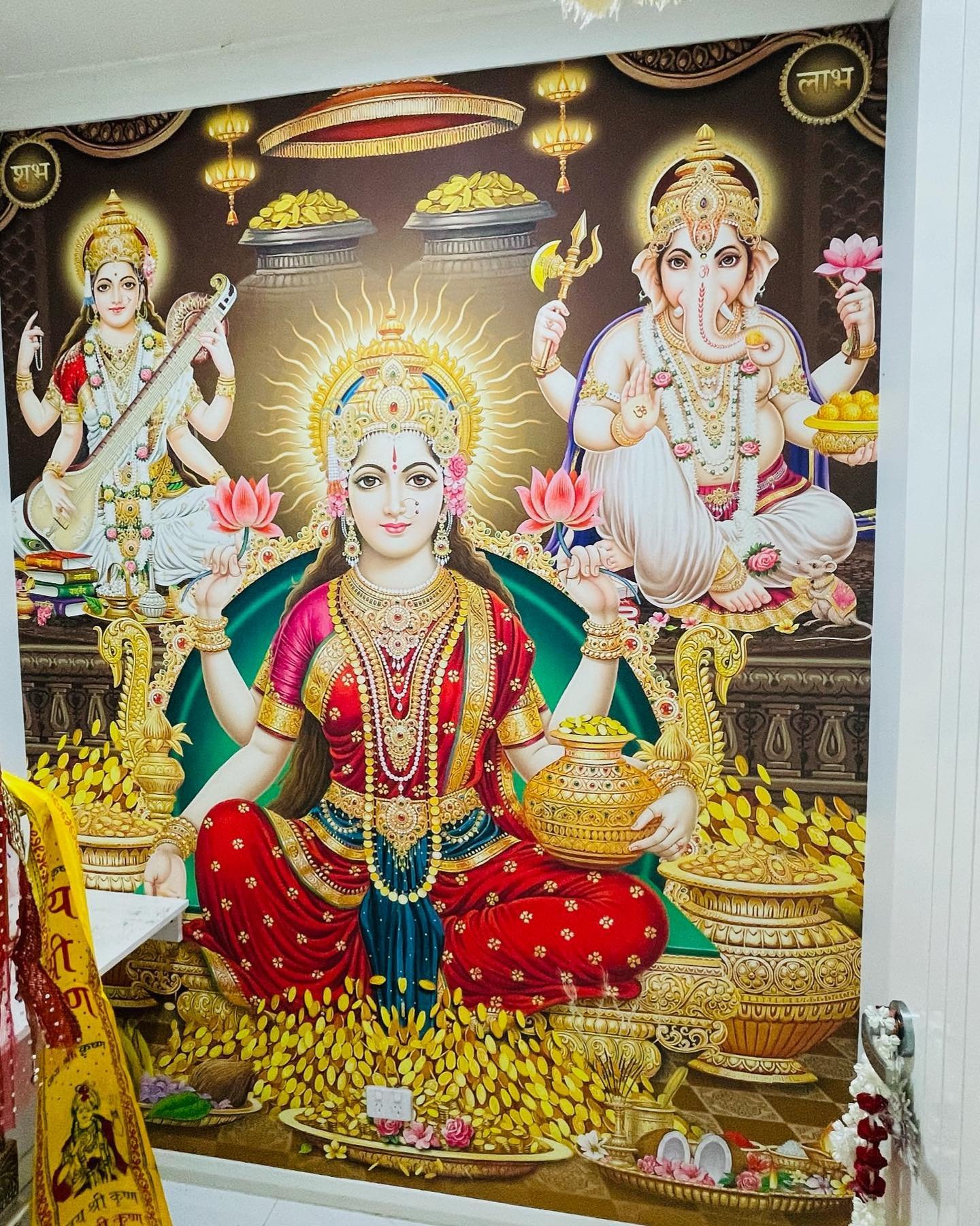Lakshmi Wall Mural