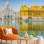 Golden Temple Wall Mural Wall Wonder