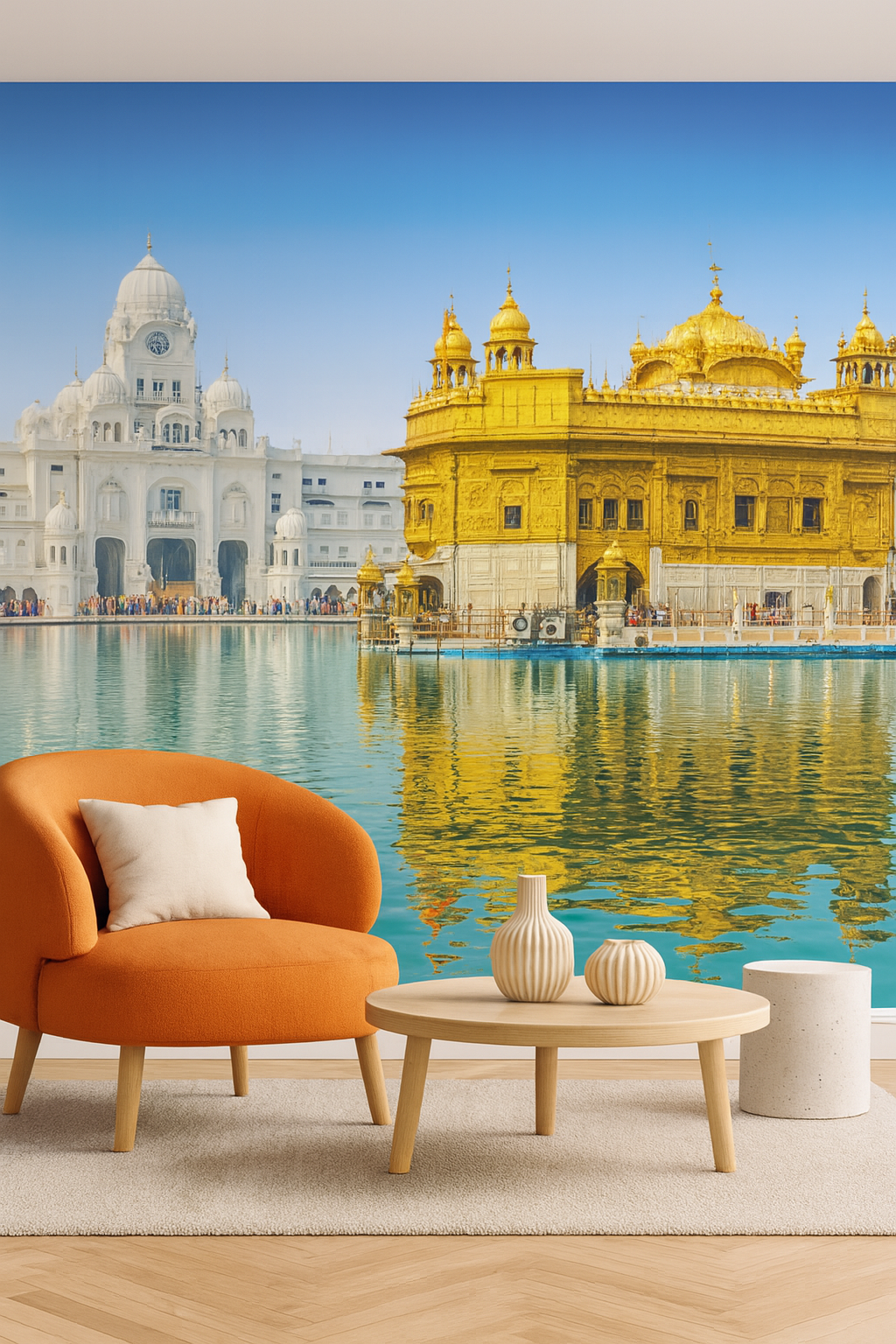 Golden Temple Wall Mural Wall Wonder