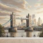 Tower Bridge & Cityscape Wall Art