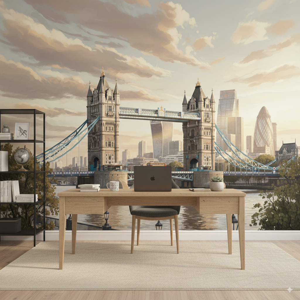 Wall Wonder: Tower Bridge & Cityscape Wall Art