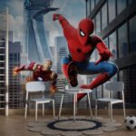 Wall Wonder: Spider-Man & Iron Man Mural