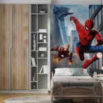 Wall Wonder: Spider-Man & Iron Man Mural