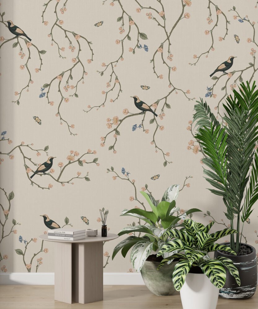 Whimsical Garden Wall Mural Wall Wonder