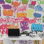 Wall Wonder: Graffiti Vibes Mural