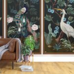 Wall Wonder: Botanical Birds Mural