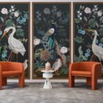 Wall Wonder: Botanical Birds Mural