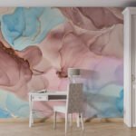 Wall Wonder: Dreamy Watercolour Wall Mural