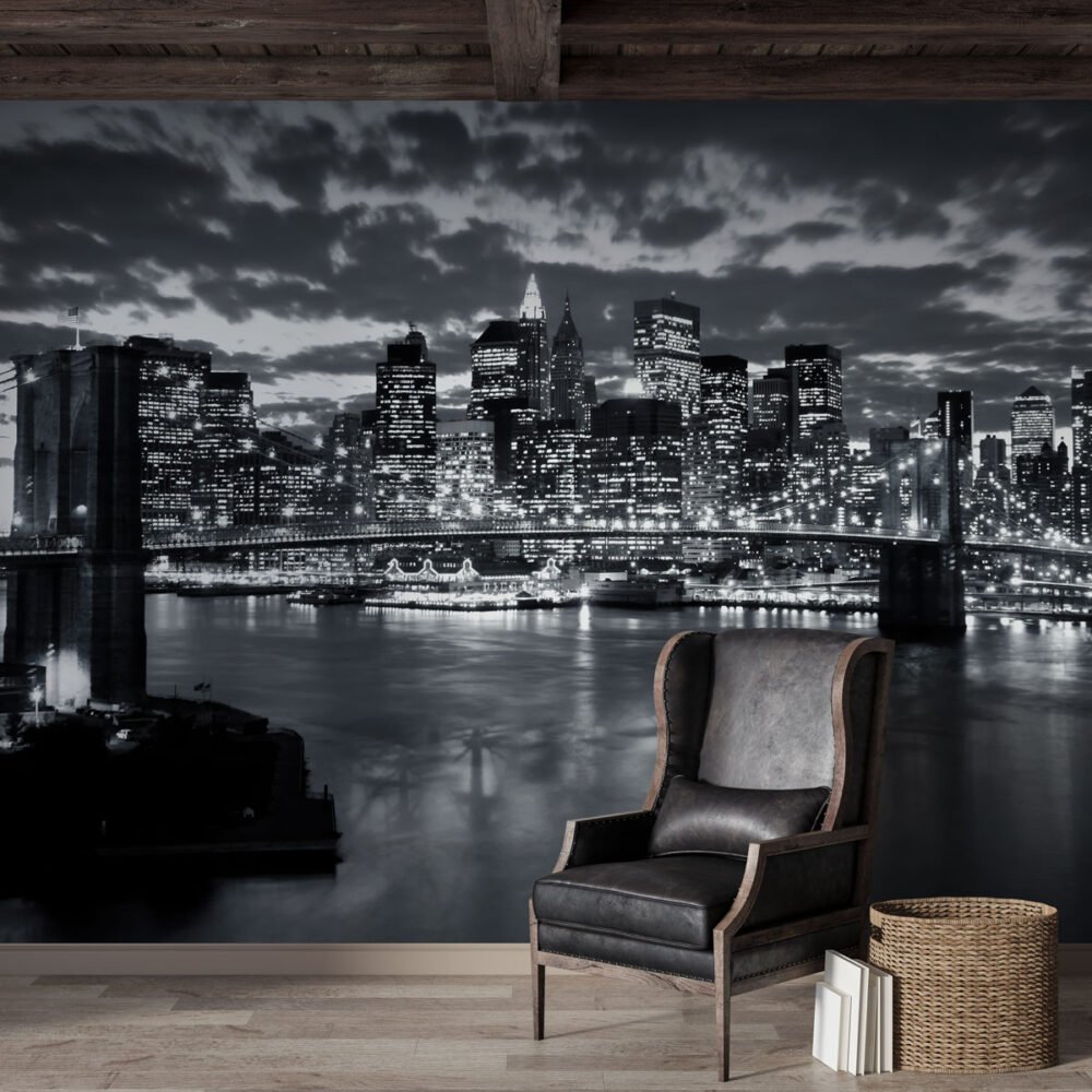 Wall Wonder: NYC Skyline Wall Mural