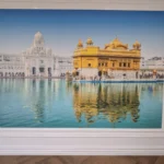 Golden Temple Wall Mural Wall Wonder