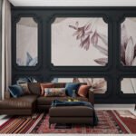 Wall Wonder: Painterly Petals Mural