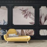 Wall Wonder: Painterly Petals Mural