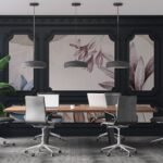 Wall Wonder: Painterly Petals Mural