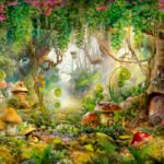 Wall Wonder: Kids Fantasy Fairyland Wallpaper Mural