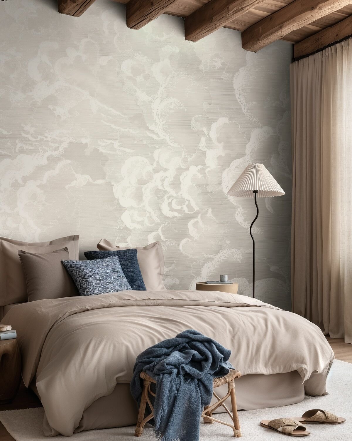 Wall Wonder: - Cloud Whisper Mural