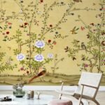 Wall Wonder: Oriental Bird and Flower Chinoiserie Wall Mural
