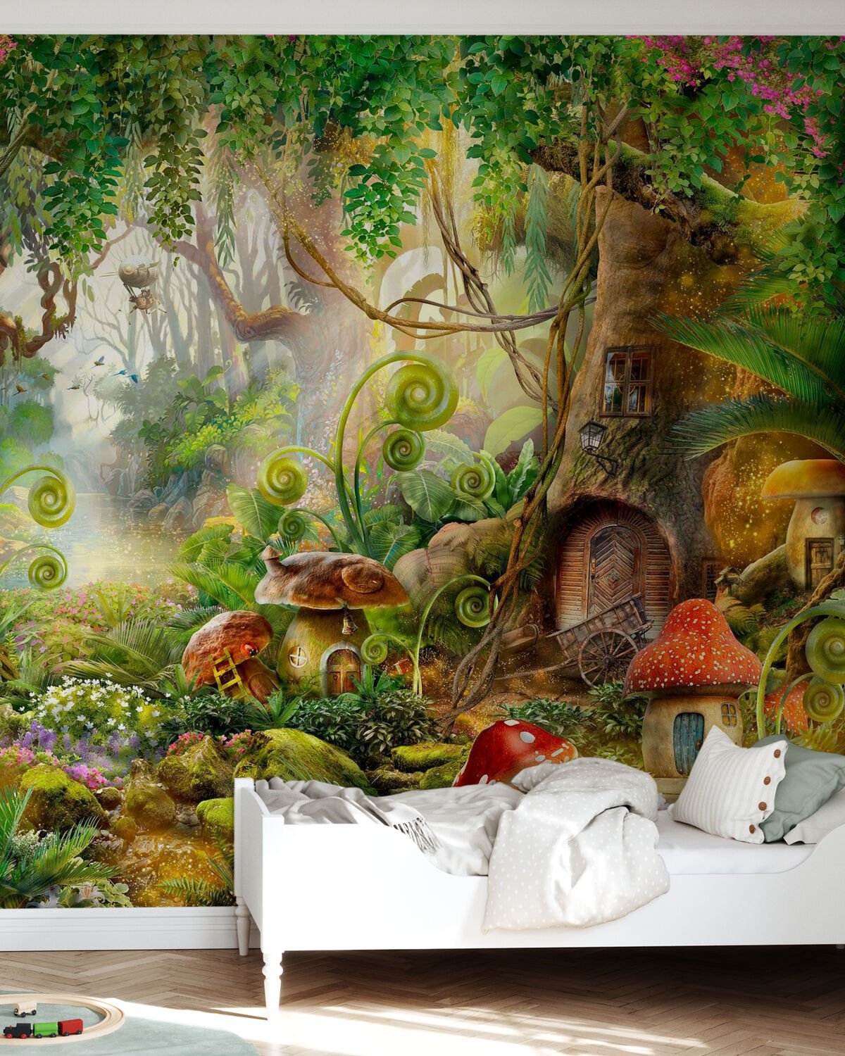 Wall Wonder: Kids Fantasy Fairyland Wallpaper Mural