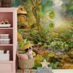 Wall Wonder: Kids Fantasy Fairyland Wallpaper Mural