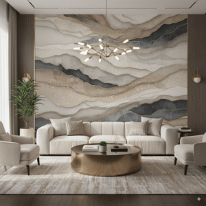 Wall Wonder: Strata luxe wall mural