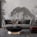 Wall Wonder: Misty Forest Wall Mural